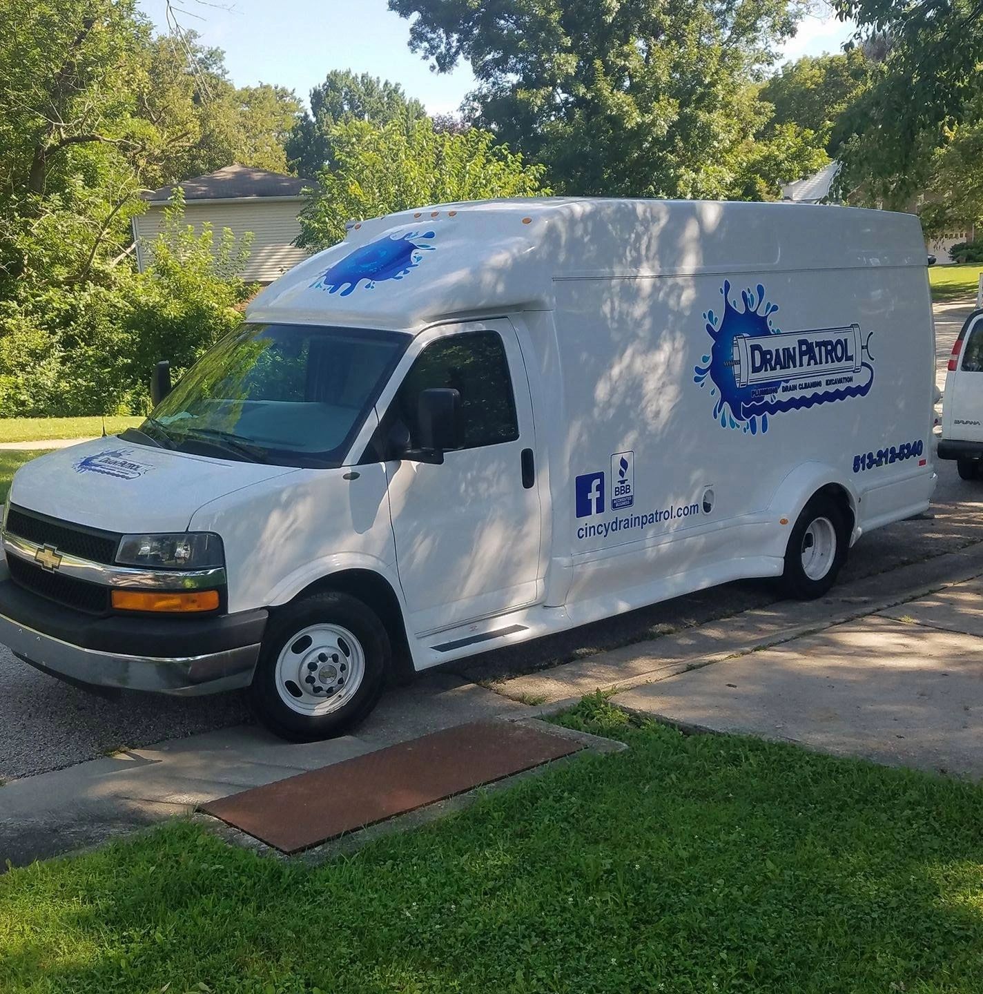 Drain Patrol Plumbing service truck