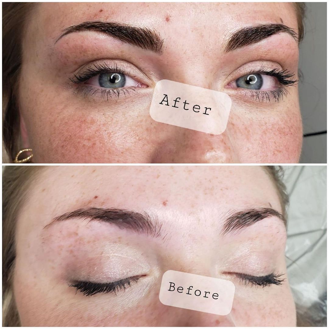 Eyebrow permanent makeup