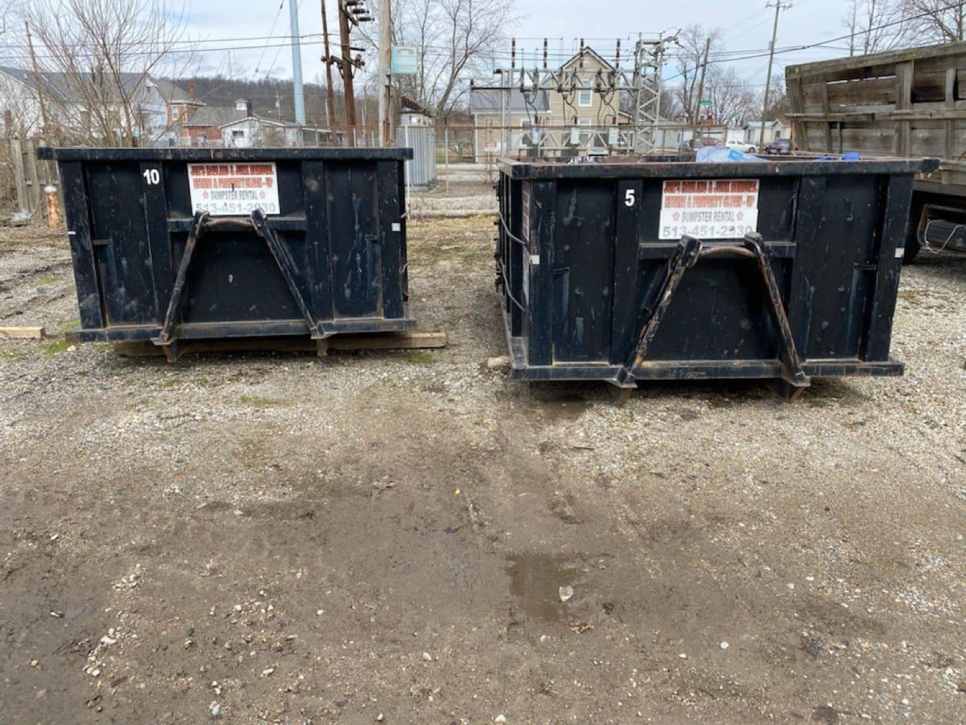 Roll-off dumpsters
