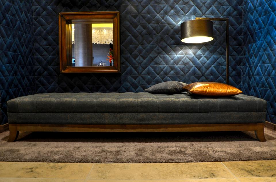 Plush carpet in an upscale lounge