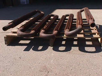 Custom fabricated cooling coil