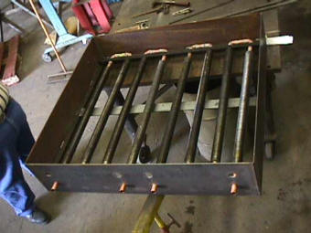 Spiral wound fin tube cooler