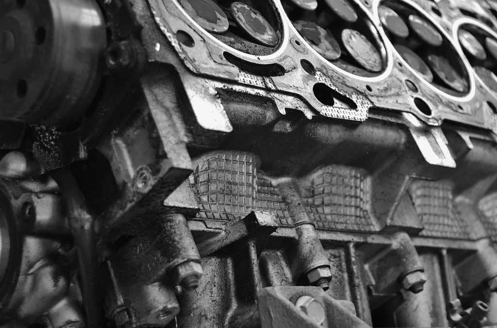 Engine block detail